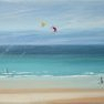 Kite surf [Etude acrylique - 15 x 30]