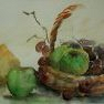 Fruits d'automne [Aquarelle - 30 x 40]