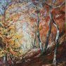 L'automne - Bois de la Pommeraie [Acrylique sur toile - 61 x 46]